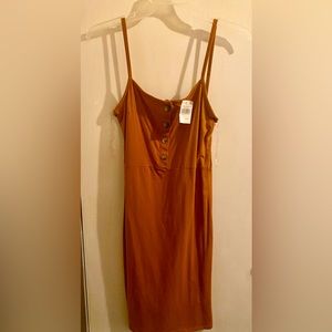 Size: Large Derek❤️Heart Mustard Orange Dress